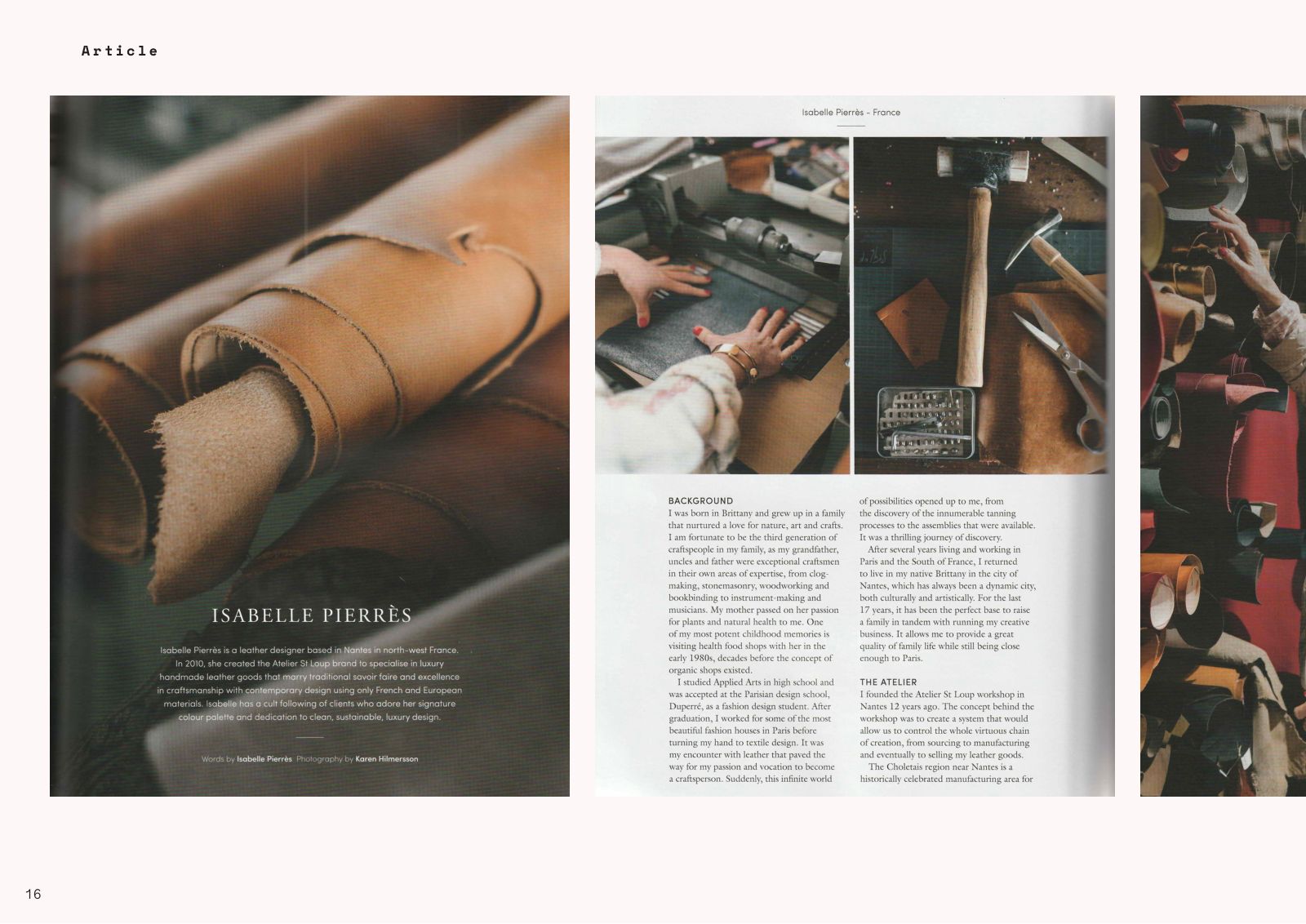 Portfolio, page 16